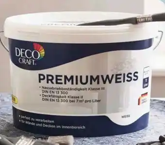 Aldi Süd Deco Craft Premiumweiß Angebot