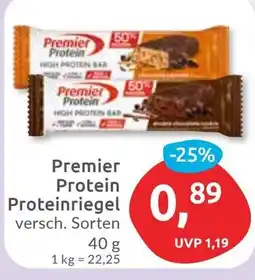 Budni Premier Protein Proteinriegel Angebot