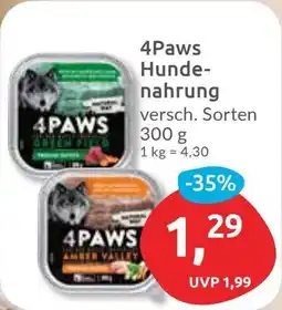 Budni 4Paws Hundenahrung Angebot