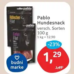 Budni Pablo Hundesnack Angebot