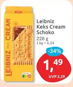 Budni Leibniz Keks Cream Schoko Angebot