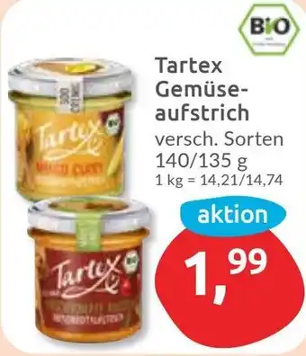 Budni Tartex Gemüseaufstrich Angebot