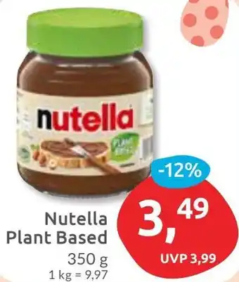 Budni Nutella Plant Based Angebot