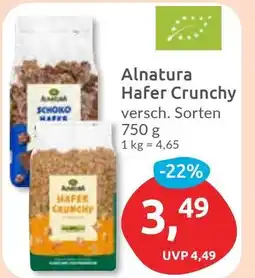 Budni Alnatura Hafer Crunchy Angebot