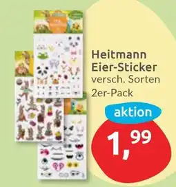 Budni Heitmann Eier-Sticker Angebot