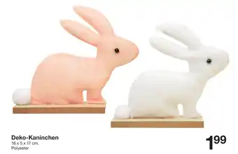 Zeeman Deko-Kaninchen Angebot