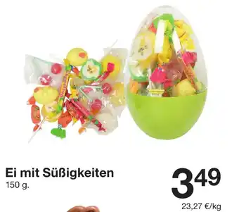 Zeeman Ei mit Süßigkeiten . Angebot