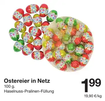 Zeeman Ostereier in Netz . Angebot