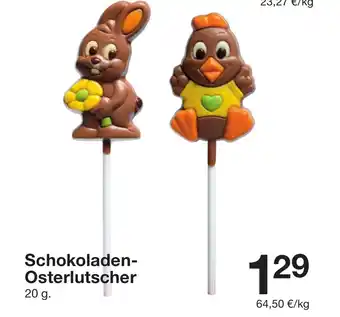 Zeeman Schokoladen- Osterlutscher Angebot