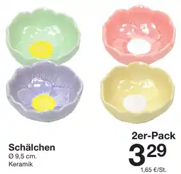 Zeeman Schälchen Angebot