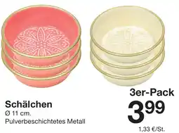 Zeeman Schälchen Angebot