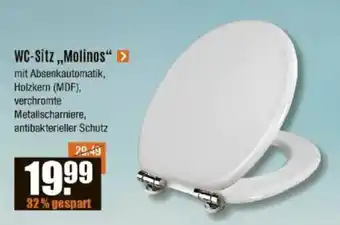 V Baumarkt WC-Sitz ,,Molinos" Angebot