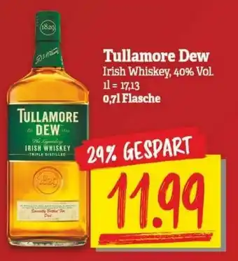 NP Discount Tullamore Dew Irish Whiskey 0,7L Angebot