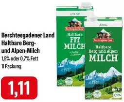 Feneberg Berchtesgadener Land Haltbare Berg und Alpen-Milch Angebot