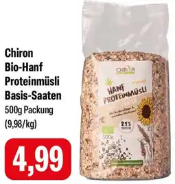 Feneberg Chiron Bio-Hanf Proteinmüsli Basis-Saaten Angebot