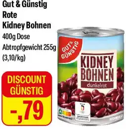 Feneberg Gut & Günstig Rote Kidney Bohnen Angebot