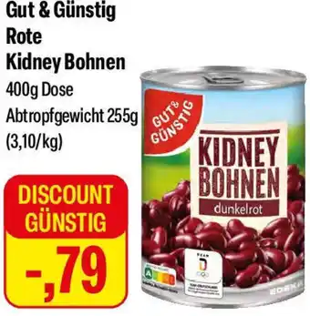 Feneberg Gut & Günstig Rote Kidney Bohnen Angebot