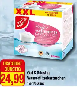 Feneberg Gut & Günstig Wasserfilterkartuschen Angebot