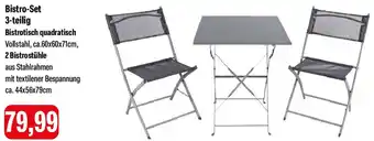 Feneberg Bistro-Set 3-teilig Angebot