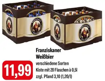 Feneberg Franziskaner Weißbier Angebot