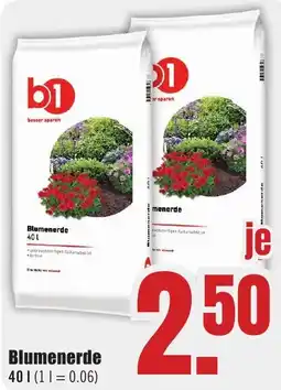 B1 Discount Baumarkt b1 Blumenerde Angebot