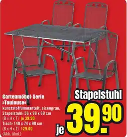 B1 Discount Baumarkt Gartenmöbel-Serie Toulouse Angebot