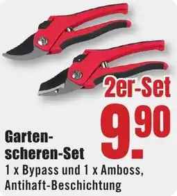 B1 Discount Baumarkt Gartenscheren-Set Angebot