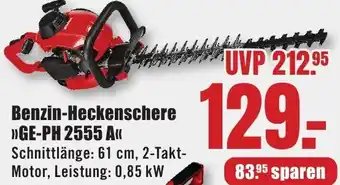 B1 Discount Baumarkt Einhell Benzin-Heckenschere GE-PH 2555 A Angebot