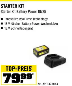 OBI KÄRCHER Starter Kit Battery Power 18/25 Angebot