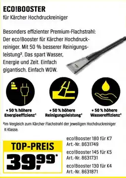 OBI KÄRCHER ECO!BOOSTER für Kärcher Hochdruckreiniger Angebot