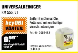 OBI KÄRCHER UNIVERSALREINIGER Angebot