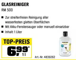 OBI KÄRCHER GLASREINIGER Angebot