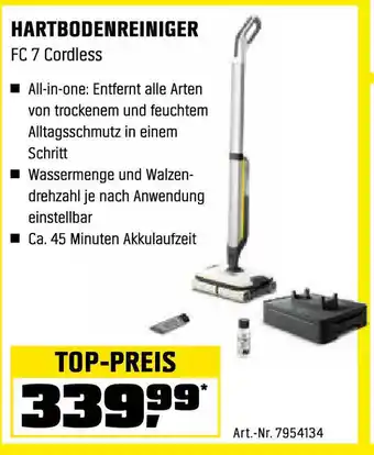 OBI KÄRCHER HARTBODENREINIGER FC 7 Cordless Angebot