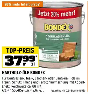 OBI HARTHOLZ-ÖLE BONDEX Angebot