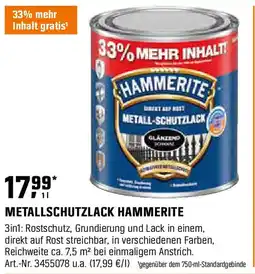 OBI METALLSCHUTZLACK HAMMERITE Angebot