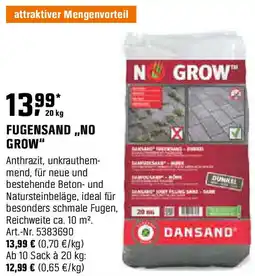 OBI FUGENSAND,,NO GROW" Angebot