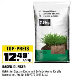 OBI RASEN-DÜNGER Angebot