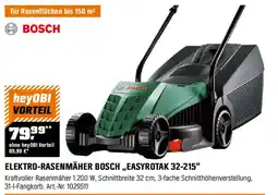 OBI ELEKTRO-RASENMÄHER BOSCH „EASYROTAK 32-215" Angebot