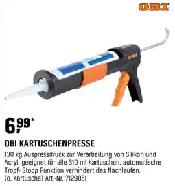 OBI OBI KARTUSCHENPRESSE Angebot