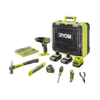 toom Baumarkt Ryobi Akku-Heimwerker-Set RPD18-2C20TAH Angebot