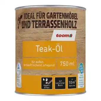 toom Baumarkt Toom Teak-Öl Angebot