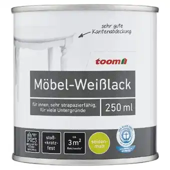 toom Baumarkt Toom Möbel-Weißlack Angebot