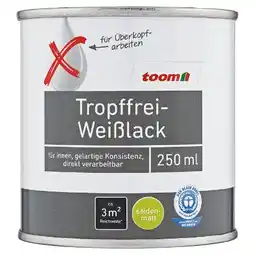 toom Baumarkt Toom Tropffrei-Weißlack Angebot