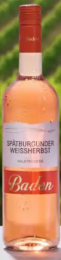 Lidl Spätburgunder Weißherbst Rosewein Angebot