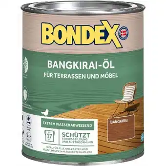 toom Baumarkt Bondex Holzpflege-Öl Angebot