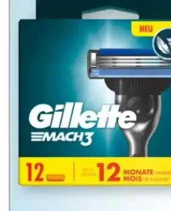 Rossmann Gillette Mach3 Rasierklingen Angebot