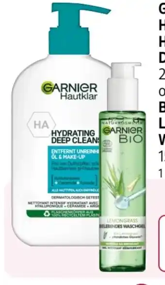 Rossmann Garnier Hautklar Hydrating Deep Cleanser Angebot