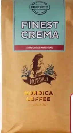 Rossmann Nordica Coffee Finest Crema Ganze Bohnen Angebot