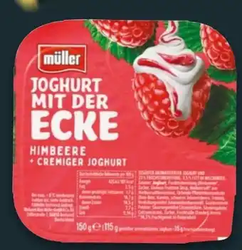 NETTO Müller Joghurt mit der Ecke Himbeere Angebot