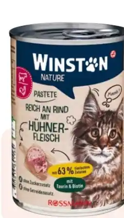 Rossmann Winston Katze Nature Pastete Angebot